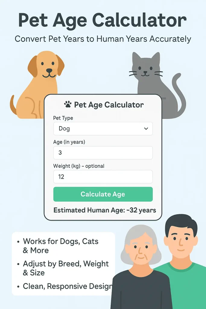dog age calculator